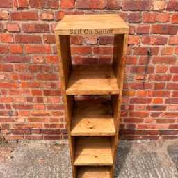 Personalised Handmade Record Cube Box Storage Unit, Vinyl Unit Shelf - thumbnail 3
