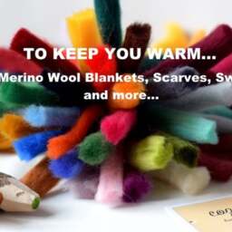 Chunky Knit Blanket Throw Merino Wool Baby Super Yarn - thumbnail 4