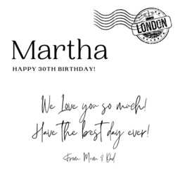 Candle Birthday Gift For Her Soy Vegan Boxed Ready Box Personalised Label Scents+ Perfect - thumbnail 3