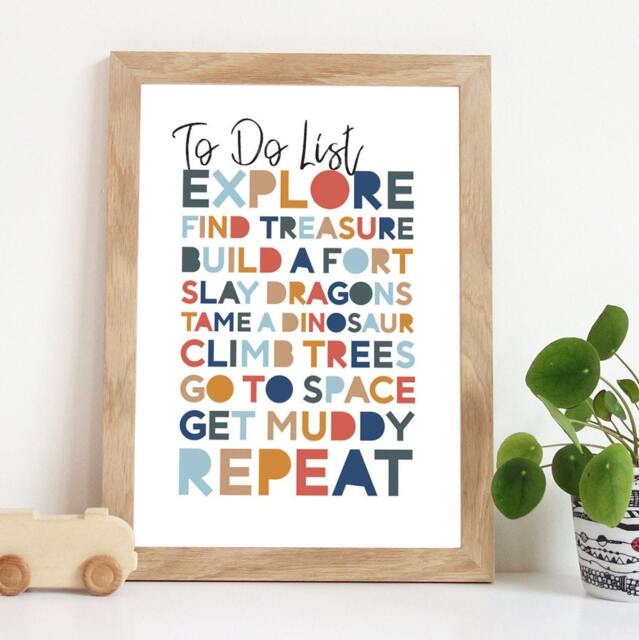 Boys Nursery Prints, Bedroom Wall Art, Playroom Decor, Art - image 1