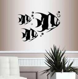 In-Style Decals Wall Vinyl Decal Home Decor Art Sticker Exotic Fish Sea Ocean Nature Removable Mural Design For Any Room 222 - thumbnail 1