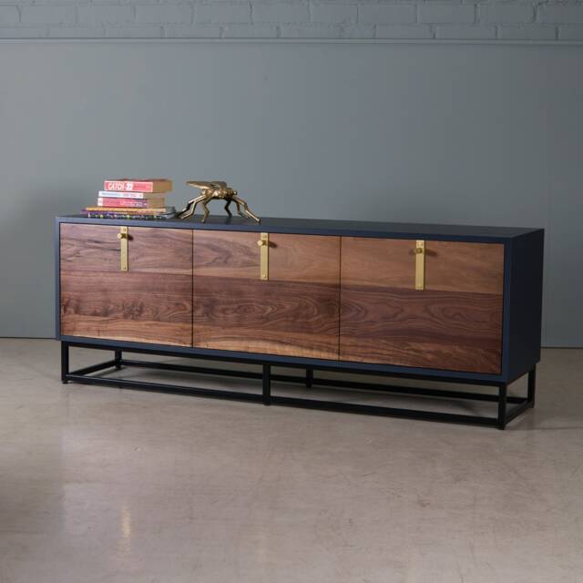 Walnut Tv Cabinet - Media Unit Sideboard Stand Koda - image 1