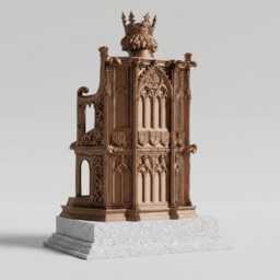 King Richard Ii Statue - Throned Medieval English Collectible - thumbnail 2