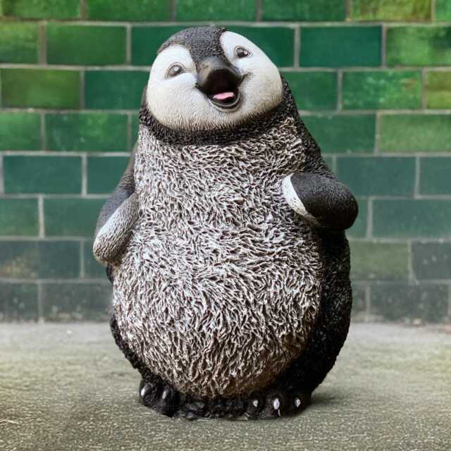 Concrete Penguin Statue Animal Figurine Cement Sculpture Stone Ocean Decoration Antarctic Ornament Lover Gift Yard Art - image 1