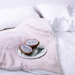 Double Sided Linen Duvet Cover, Reversible Duvets Queen, King, Full, Doublesided Bedding - thumbnail 2