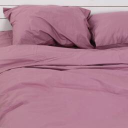 Natural Cotton Duvet Cover in Purple. Twin, Full, Queen, King, Single, Kingsingle, Double, Custom Size - thumbnail 3