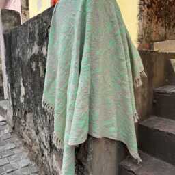 Traditional Floral Suzani Cotton Tnt Throw Blanket For Sofa, Bed & Living Room - thumbnail 3