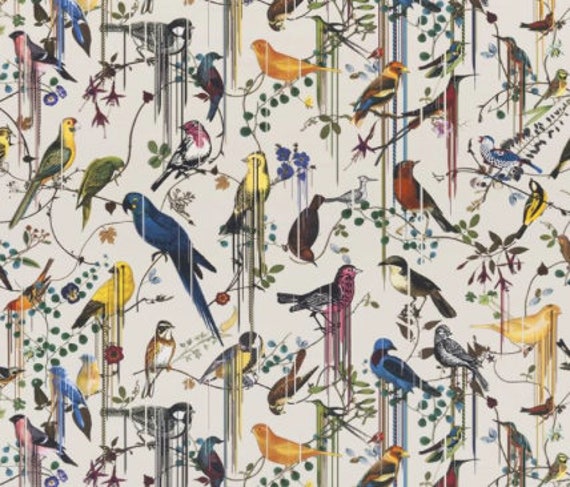 Christian Lacroix Birds Sinfonia Cushion Pillow - Decorative Cover - image 1