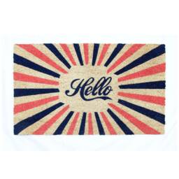 Coco & Coir Natural - Non-Slip Premium Quality Eco-Friendly Indoor Outdoor Entrance Door Mat 45 X 75 cm - Hello Dazzle - thumbnail 1