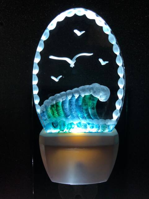 Ocean Wave Night Light