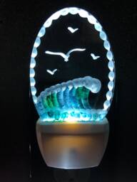Ocean Wave Night Light