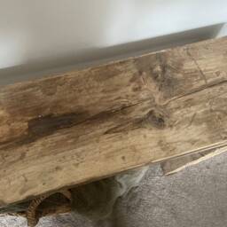 Handmade Reclaimed Wood Console Table Narrow Hallway Entryway Furniture - thumbnail 3