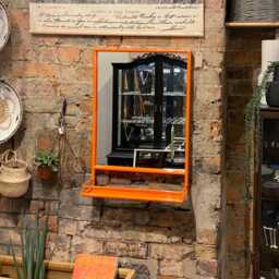 Sheffield Mirror With Shelf Made In - thumbnail 2