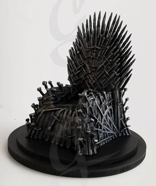 Iron Throne Got Gift - Model Or Cake Topper - image 1