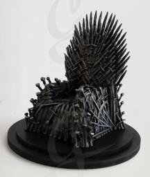 Iron Throne Got Gift - Model Or Cake Topper - thumbnail 1