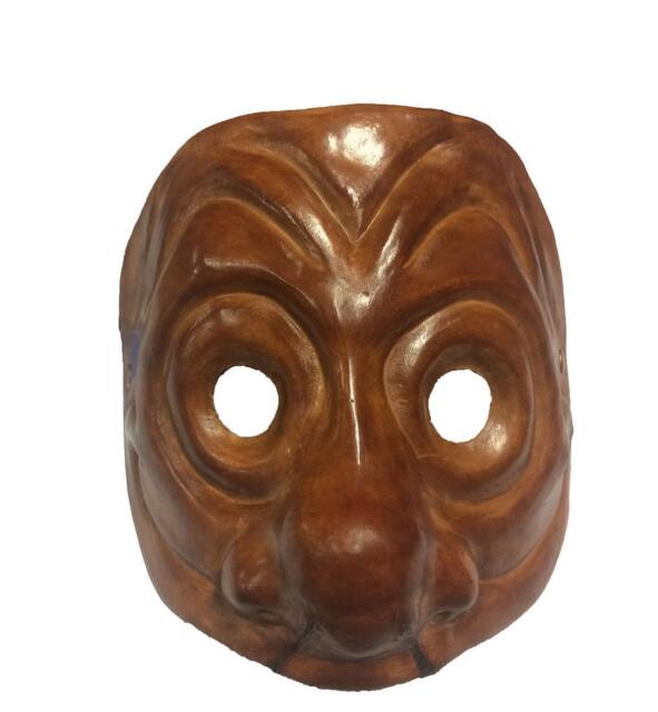 Brighella Leather Commedia Dell'arte Mask - image 1