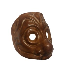 Brighella Leather Commedia Dell'arte Mask - thumbnail 2