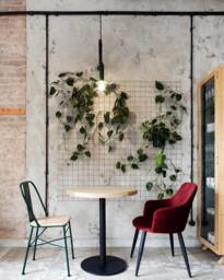 Large Wire Wall Grid, Office Decor, Grid For Plants, Hanging Plant Wall, Outdoor Plant Wall, Big Custom Metal Cafe, Restaurant