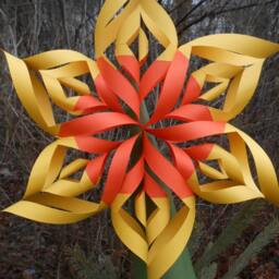 Christmas Tree Topper. Choose Your Colors. Twisted Star, Rustic Decoration, Holiday. Table Decoration - thumbnail 3