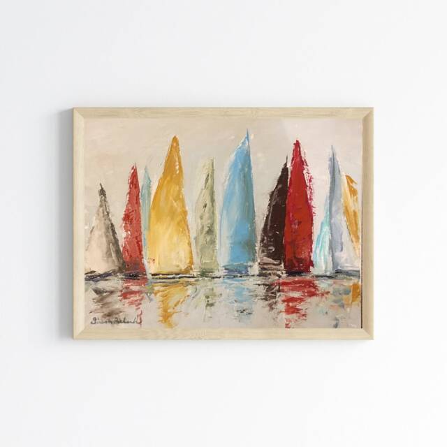 Colorful Sail Fine Art Print - image 1
