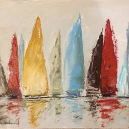 Colorful Sail Fine Art Print - thumbnail 2