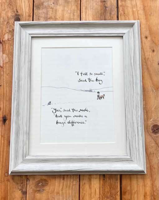Framed Print From Always Remember - The Boy Mole Fox, Horse & The Storm By Charlie Mackesy