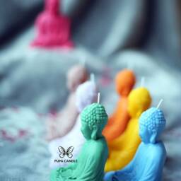 Buddha Candle, Philosopher Buddhism, Shrine, Altar, Yoga, Meditation Gift - thumbnail 3