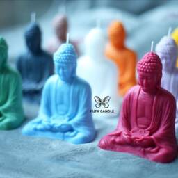 Buddha Candle, Philosopher Buddhism, Shrine, Altar, Yoga, Meditation Gift - thumbnail 2