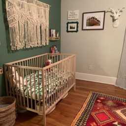 Macrame Leaf Large Wall Hanging, Boho Bedroom Decor, Kitchen Curtain - thumbnail 4