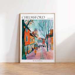 Chelmsford England Travel Poster British City Art Print - thumbnail 3