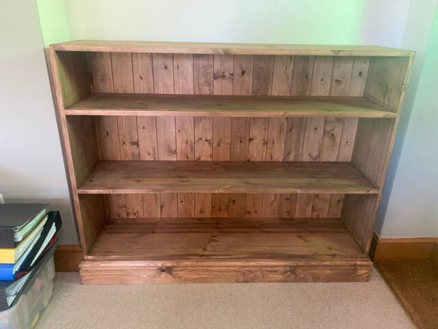 Handcrafted Solid Pine Bookcase - Made To Order - image 1
