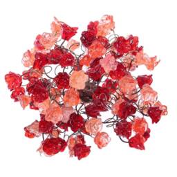 Red & Pink Roses Pendant Light For Hall, Children Room, Bedroom, As A Kitchen Island Lighting - thumbnail 2