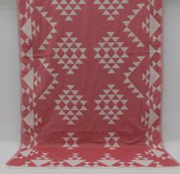 "Turkish Towel, Kilim Patterned Towel, Peshtemal, Geometric Towel, Aztec Towel, Double Face Towel, 36""x67" - thumbnail 1