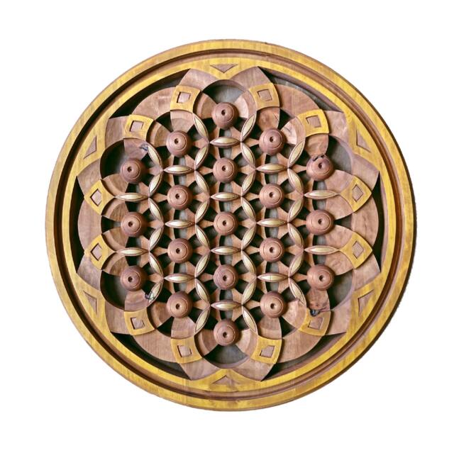 Flower Of Life - Original Wood Wall Sculpture By Sava Draganov - image 1