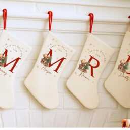 Personalised First Christmas Sack & Stockings, Bear Stockings Gift For Kids, Xmas Eve Sack, My Christmas, Present - thumbnail 2