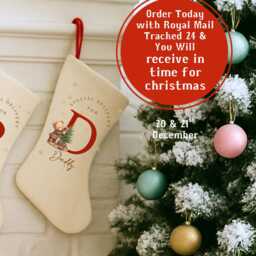 Personalised First Christmas Sack & Stockings, Bear Stockings Gift For Kids, Xmas Eve Sack, My Christmas, Present - thumbnail 3