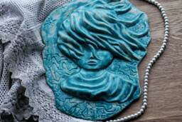 "Panno Wll Relief Sculpture ""Li" - thumbnail 1