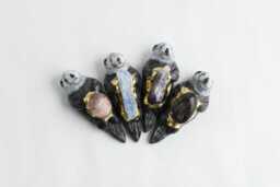Choose Your Sea Otter Talisman Amethyst, Kyanite, Aura Quartz, Aventurine, Rose Quartz - thumbnail 1