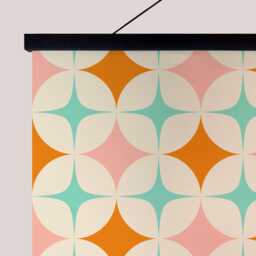 Retro Star Tapestry - Wall Hanging Unique Art - thumbnail 3