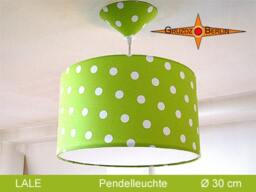 Green Dotted Hanging Lamp Lale Pendant With Diffuser - thumbnail 2