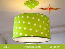 Green Dotted Hanging Lamp Lale Pendant With Diffuser - thumbnail 1