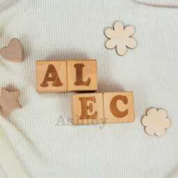 Custom Engraved Wooden Blocks, Birthday Gift, Christmas Gifts, Baby Room Decorations, Personalized Gifts - thumbnail 4
