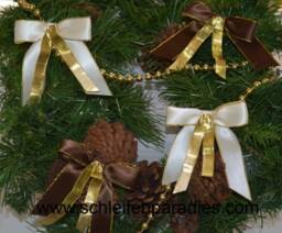 50 Pieces Christmas Bows, Tree Decorations, Set, Decorations