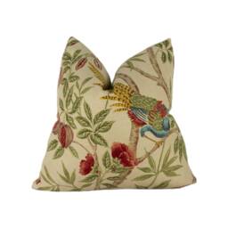 Sanderson - Abbeville Russet/Sand Stunning Designer Cushion Cover Throw Pillow Home Decor - thumbnail 1