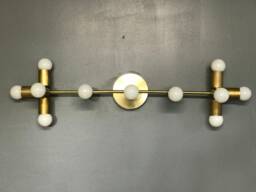 Catharsis Modern Vanity 11 Light Abstract Mid Century Industrial Art Bathroom Sconce - thumbnail 1