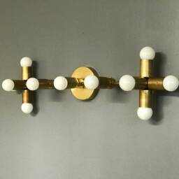 Catharsis Modern Vanity 11 Light Abstract Mid Century Industrial Art Bathroom Sconce - thumbnail 3