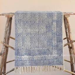 Indian Rugs Cotton Rug, Woven Area For Sale, Decor Rustic Rugs, Decorative Bohemian Indian Carpet, Floor Rug - thumbnail 4