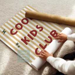 Cool Kids Club Neutral Wall Poster For Bedroom, Nursery Or Playroom - thumbnail 3