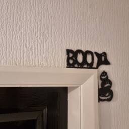Halloween Door Topper, Shelf Decor, Wall Quirky Home Interior Gift, Door Decoration, Halloween Decor - thumbnail 2