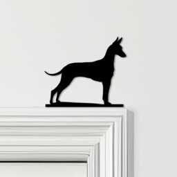 Door Topper Pharaoh Hound Dog Various Colours Top Of Decorative Sign - Novelty Wall Decor, Frame Art, Art - thumbnail 1